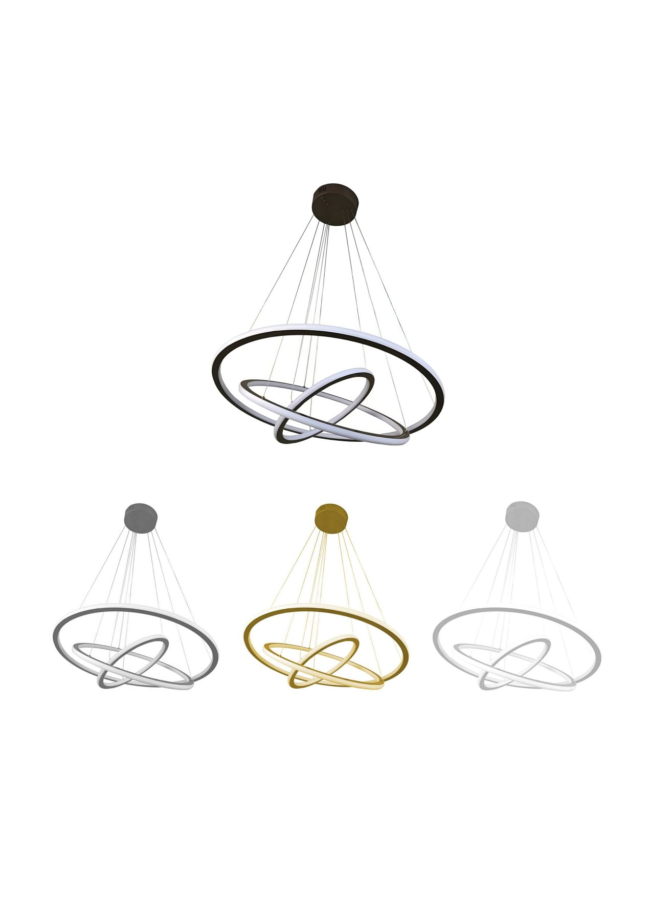 Modern LED Rings Ceiling Lamp